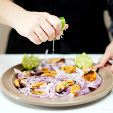 Ceviche de mejillones