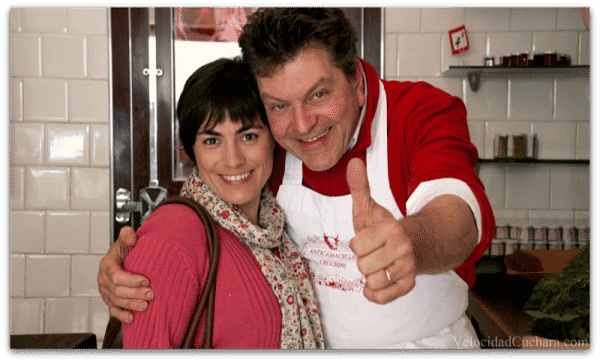 Dario Cecchini y Rosa Ardá en la Toscana, Chianti (Italia)