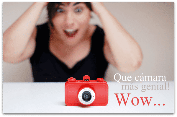 Pedazo cámara LA SARDINA, es divertida y analógica