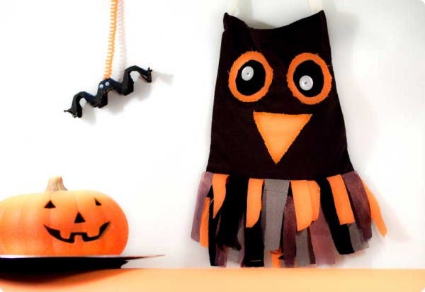 Bolsa "Buho" para recoger caramelos en Halloween