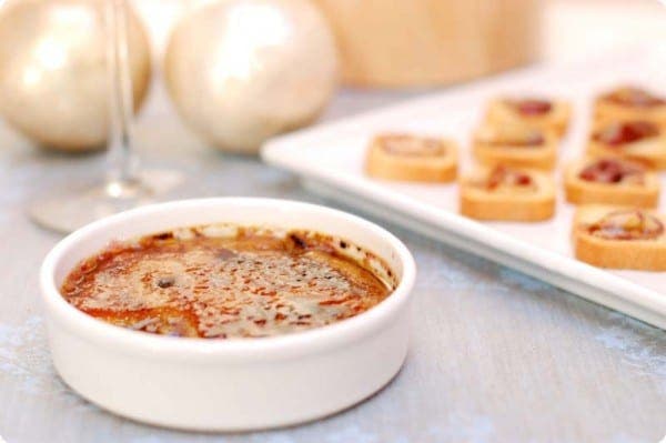 Créme brûlée de foie gras