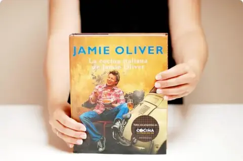 El libro de Jamie Oliver de cocina Italiana