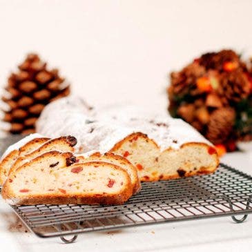 Stollen alemán de Navidad