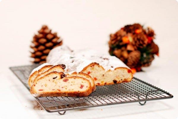 El Stollen es un dulce típico Alemán para la Navidad