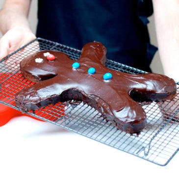 Gingerman de chocolate para Reyes