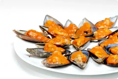 Receta de Mejillones con tomate con Thermomix