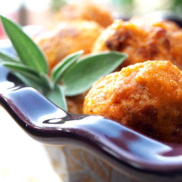 Albóndigas en salsa de verduras