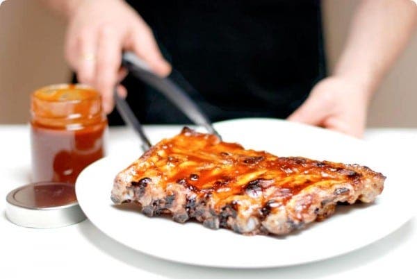 Receta de Costillas al estilo Foster Hollywood