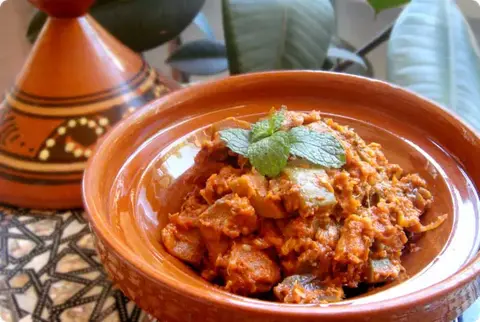 Ensalada de calabac&iacute;n y berenjena