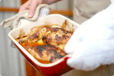 Pollo macerado para barbacoa u horno