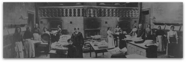 Imagen del horno del Pao de lo de Margaride en 1900