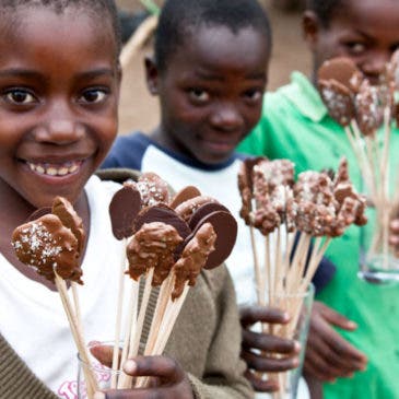 Piruletas de chocolate Khanimambo