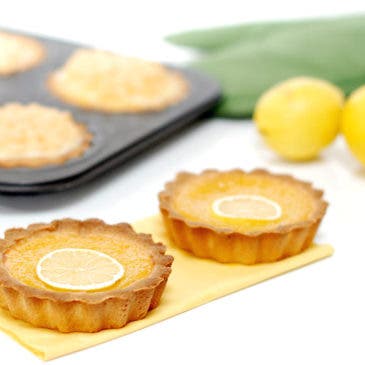 Tartaletas de lemon curd