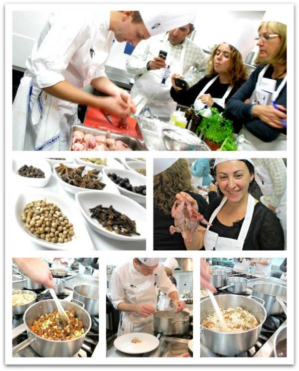 En plena faena. Le Cordon Bleu