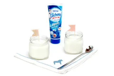 Yogur de leche condensada, hecho con Thermomix