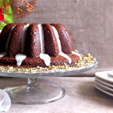 Bunt Cake de vino especiado de Navidad