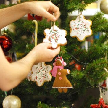 Galletas para el árbol de Navidad