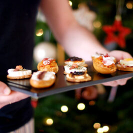 Canapés variados para fiestas