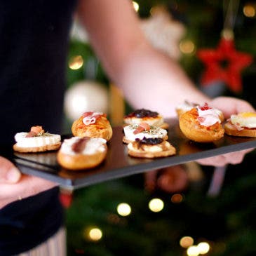 Canapés variados para fiestas