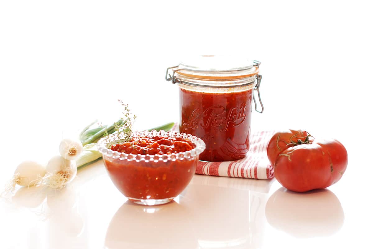sinsonte metodología precoz Tomate frito italiano con Thermomix
