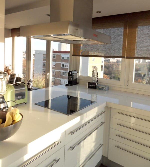 Cocina con vistas