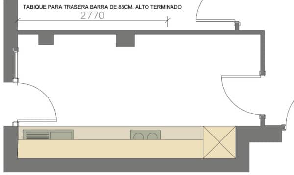 Así era la cocina antes de la reforma