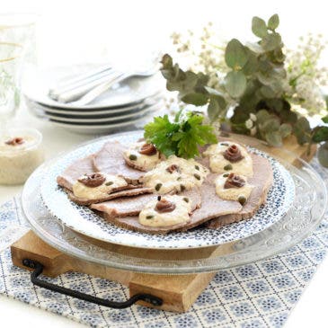 Vitello Tonnato con mahonesa de atún