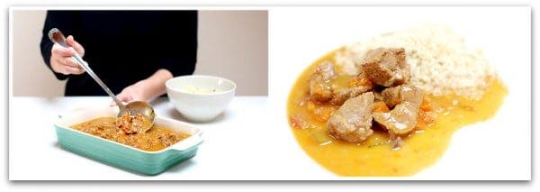 Cordero con cuscús