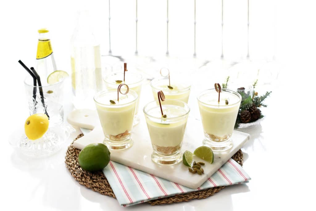 Tarta Gin Tonic sabor limón