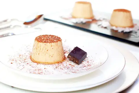 Pannacotta de turr&oacute;n de Jijona