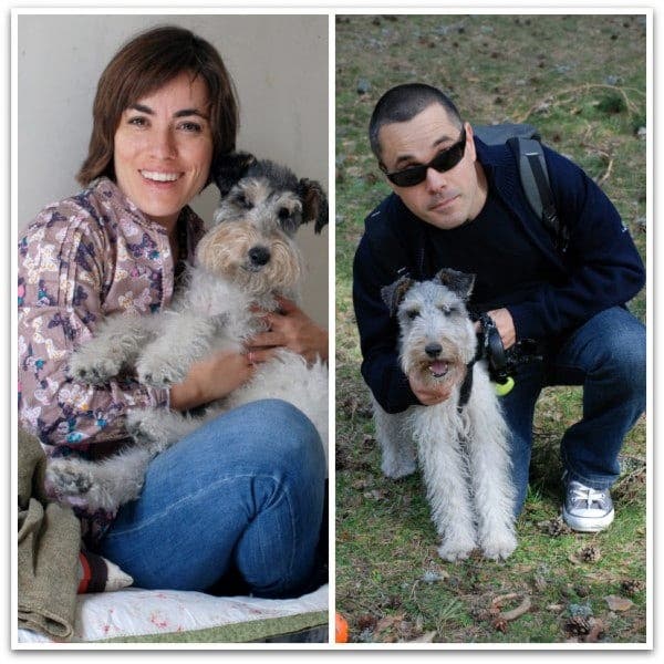 Con el mejor perro del mundo