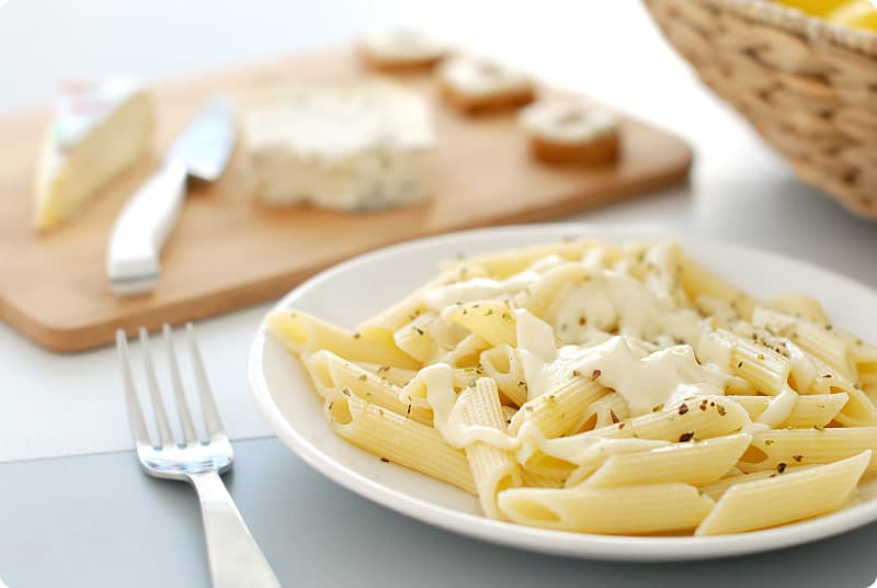 Salsa de queso para pasta