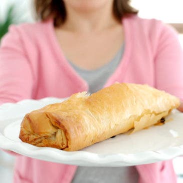 Strudel de manzana o Apfelstrudel, receta original