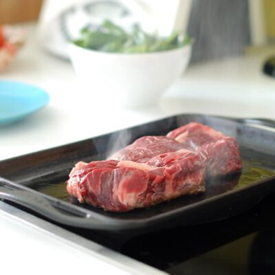 Plancha o grill para cocina en casa