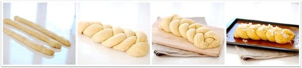 Trenza dulce, paso a paso