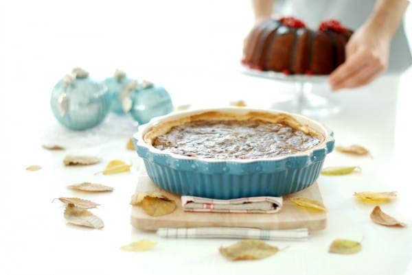 Quiche de morcilla y piñones