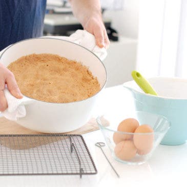 Bizcocho genovés en cocotte “sin gluten”