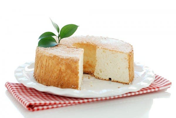 Angel Food Cake en Thermomix ® Tm5, así queda el corte