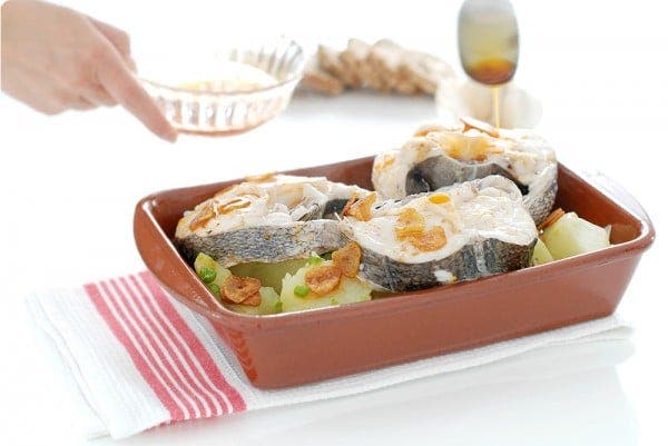 Merluza a la gallega