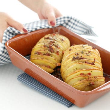 Patatas Hasselback