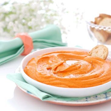 Hummus de pimientos del piquillo