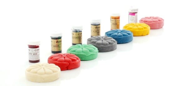 Plastilina casera, los colorantes alimentarios