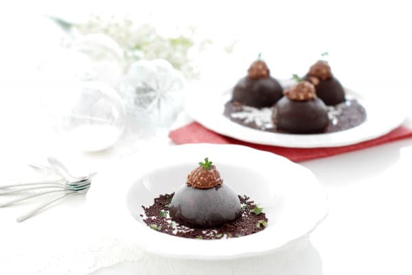Helado Ferrero Rocher con Thermomix®
