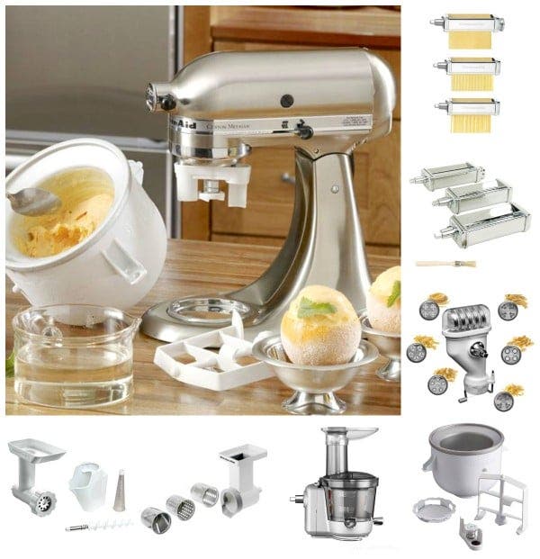 Estos son algunos de los accesorios para KitchenAid®
