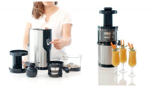 Así es una Slow Juicer de Hurom® desmontada