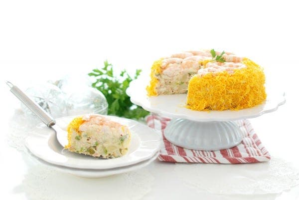Tarta de langostinos con Thermomix®