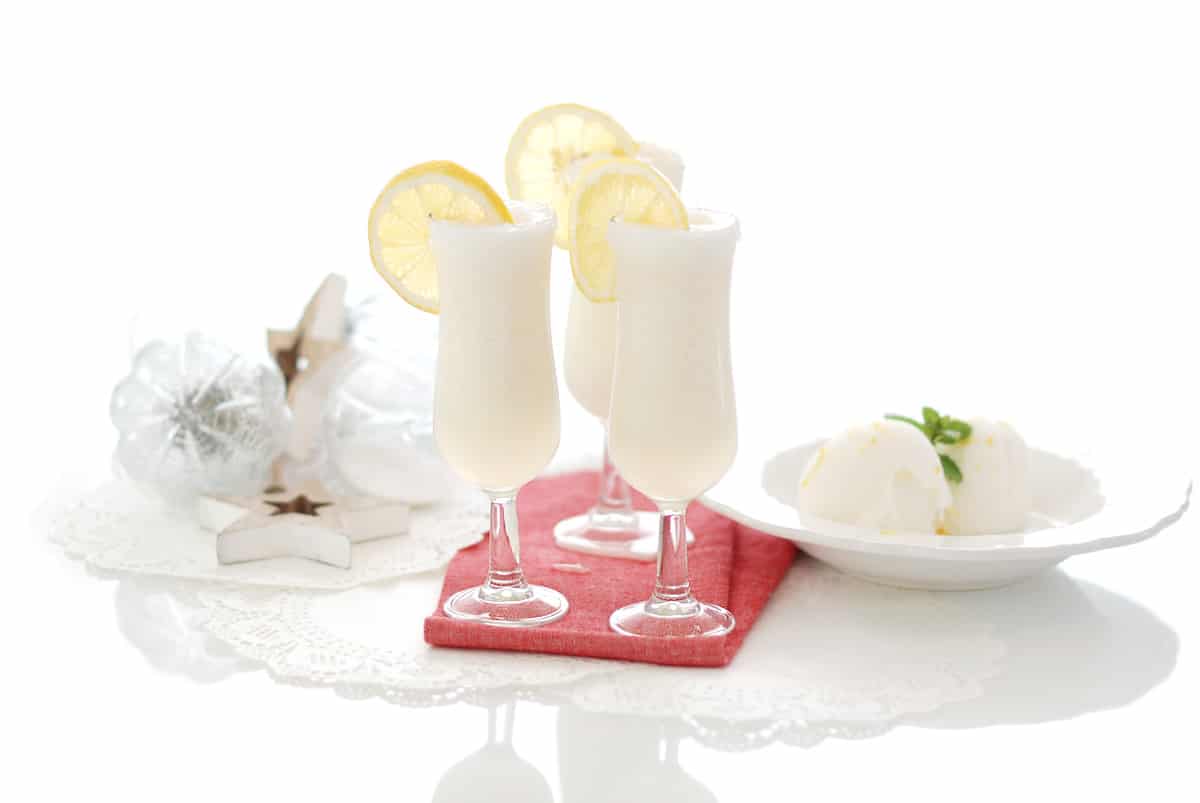 como hacer sorbete de limon sin alcohol