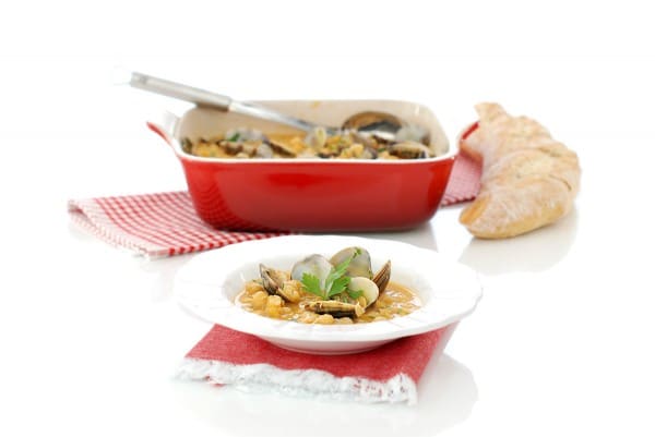 Garbanzos con almejas en Thermomix®