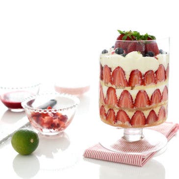 Trifle de fresas, paso a paso con Thermomix