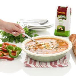 Arroz caldoso con pollo en Thermomix